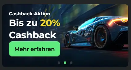 Super Spin Casino Cashback banner App