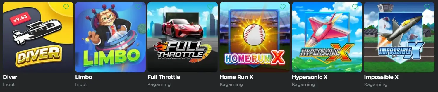 Super Spin Casino Sofort-Spiele